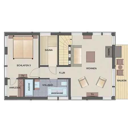 Feriehus Typ A - Haiku *