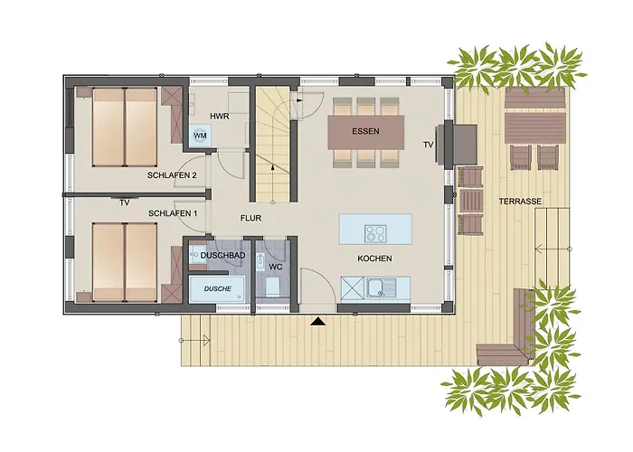 Typ A - Haiku Semesterbostad Pelzerhaken